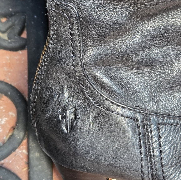 Frye black Miranda zip boots size 8 - Picture 3 of 12